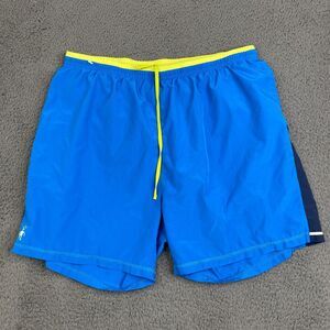Smartwool Men Shorts L Blue phd Lined Stretch Drawstring Active Hiking